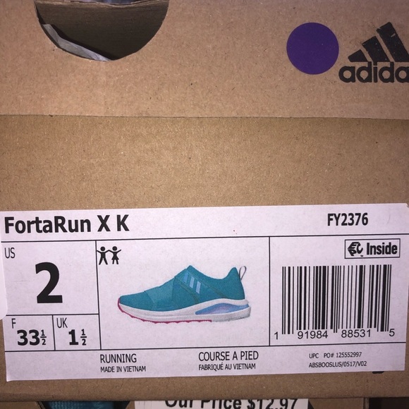 Adidas FortaRun XK NIB - Picture 10 of 12